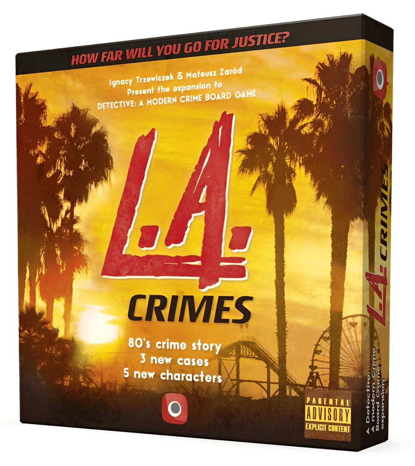 Detective L.A. Crimes uitbreiding voor het bordspel Portal Games ENG editie