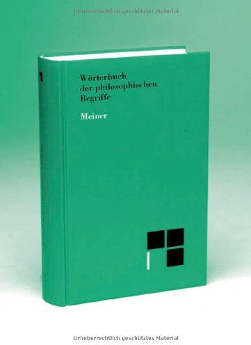 Arnim Regenbogen - Wörterbuch der philosophischen Begriffe - Preis vom 09.10.2026 07:28:09 h