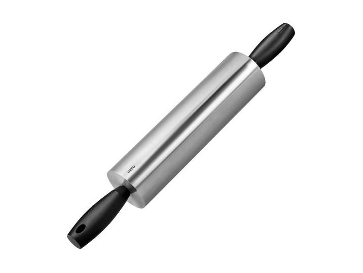 Teigroller GEFU Rotolo , silber (silberfarben), Edelstahl, Teigroller, Teigroller