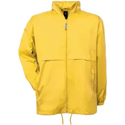 B&C Herren Gefütterter Windbreaker Air JU801 very yellow M