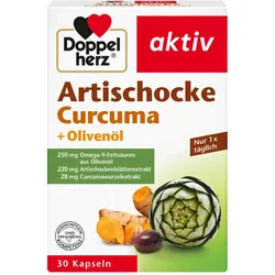 Doppelherz aktiv Artischocke + Olivenöl + Curcuma