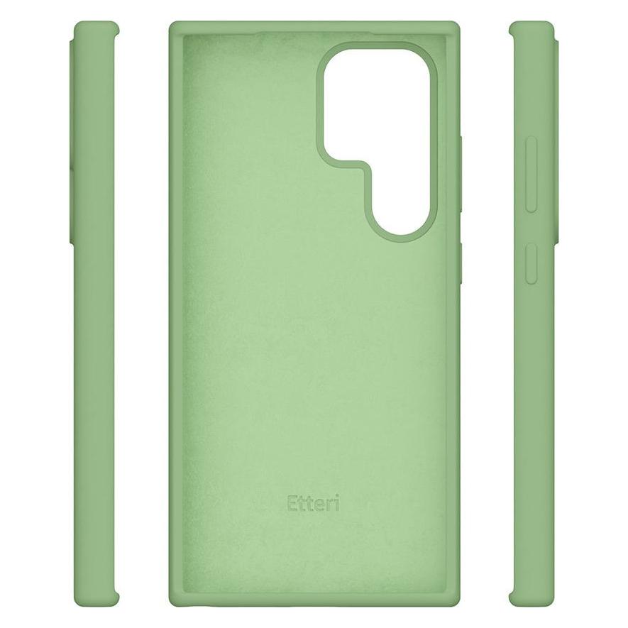 Etteri Silikonhülle für Samsung Galaxy S24 Ultra hellgrün (Samsung Galaxy S24 Ultra) (46455230)