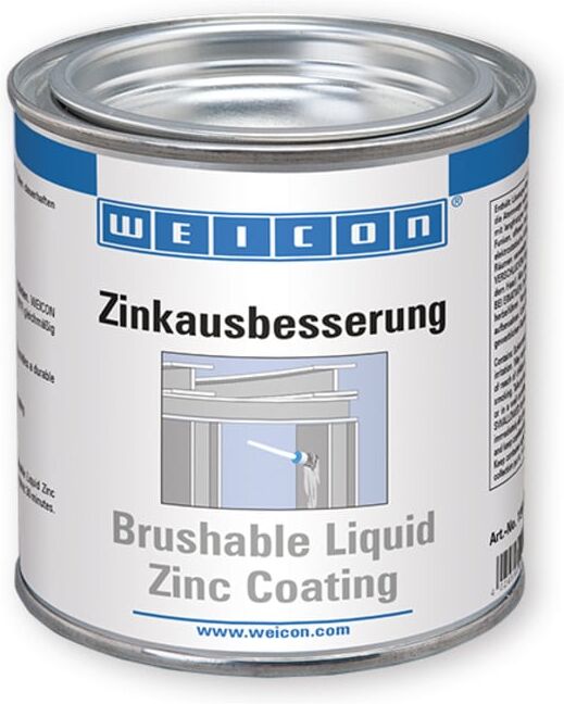 WEICON Zinkausbesserung aus Zinkspray (375 ml) für Korrosionsschutz, 15001375)