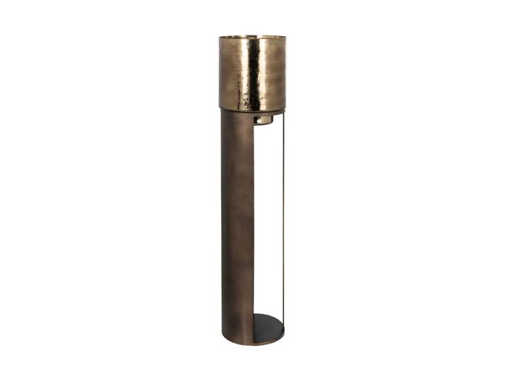 Grosses Design Windlicht „Dane“ Schwarz Large, Ø 26.5 x 120 cm Richmond Interiors