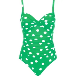 Sunflair Badeanzug Damen | Gr. 42 / C | grün - grün