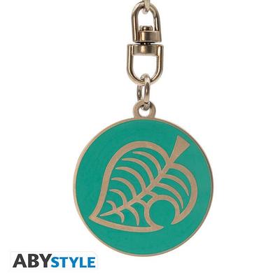 ANIMAL CROSSING - Keychain 'Leaf Logo'