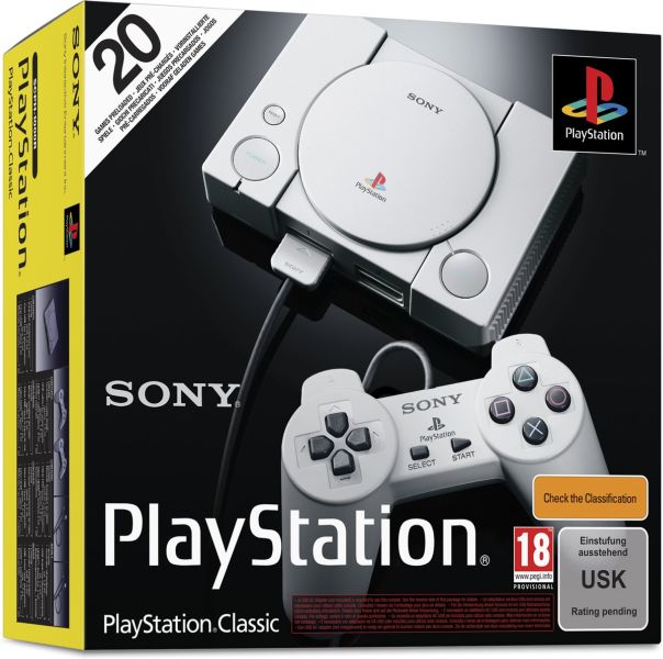 Sony PlayStation Classic-Standaard (PlayStation 1) Nieuw
