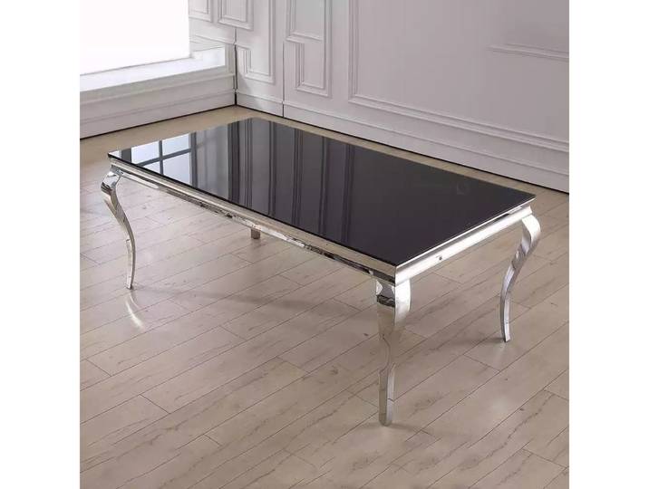 Xlmoebel Esstisch Grauer Rechteckiger Tisch aus Holz für das Esszimmer (1-St), Made in Europa