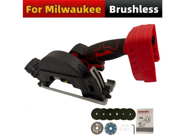 Pour Milwaukee M18 batterie 4 pouces sans fil meuleuse d'angle sans brosse Rotor extérieur Machine de découpe scie circulaire outil de scie à une main