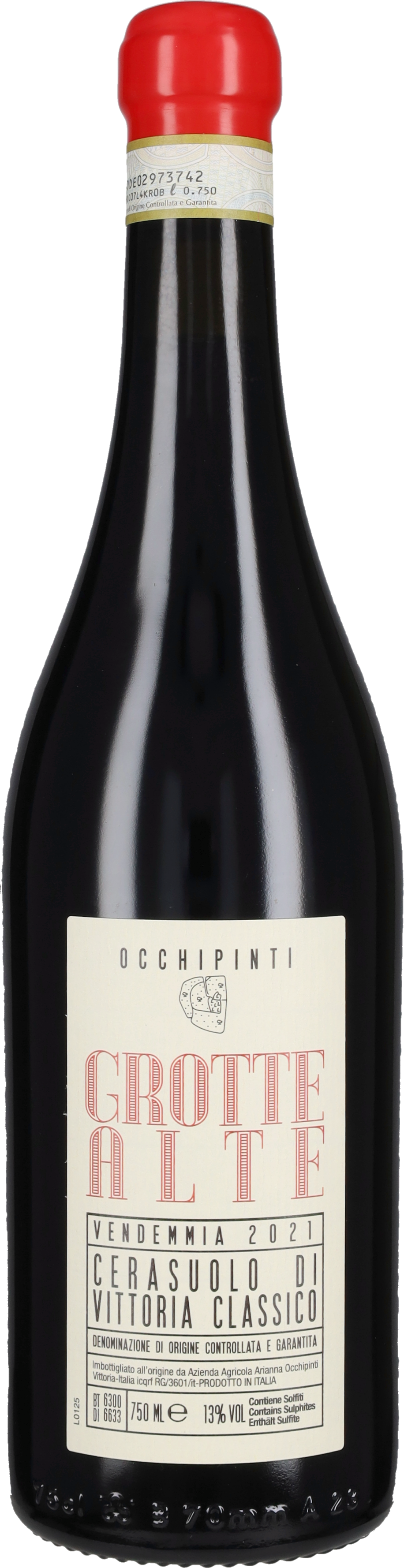 Occhipinti Arianna Cerasuolo di Vittoria 'Grotte Alte' Arianna Occhipinti 2021