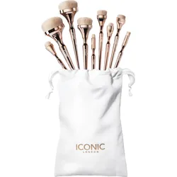 Iconic London, Schminkpinsel, HD Blend Set Superweiche Makeup-Pinsel zum Verblenden (Set)