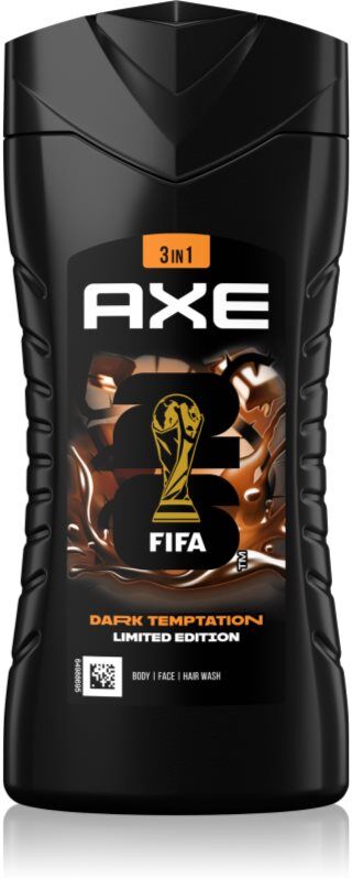 Axe Dark Temptation Duschgel für Gesicht, Körper und Haare 250 ml