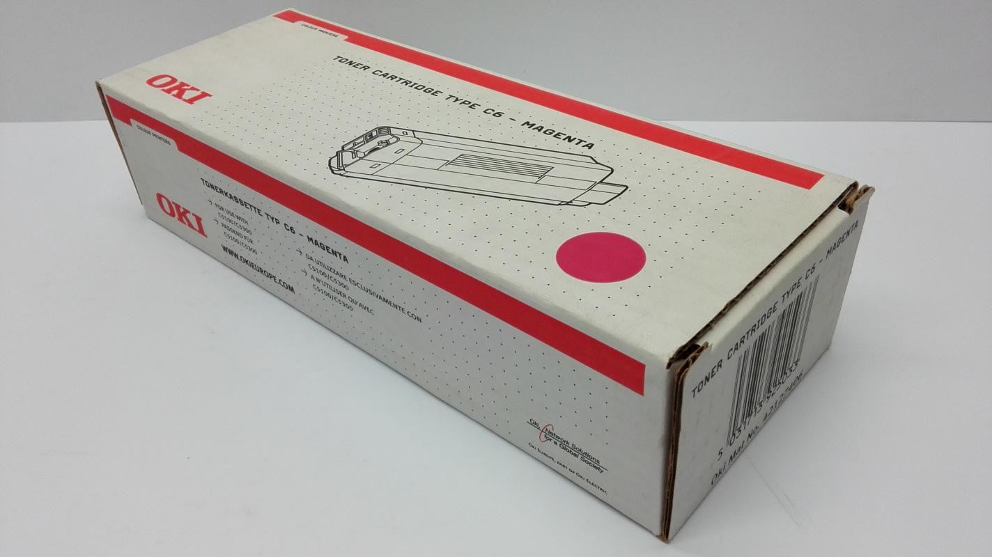 OKI Toner Cartridge Magenta voor LED-printers, 5000 pagina's