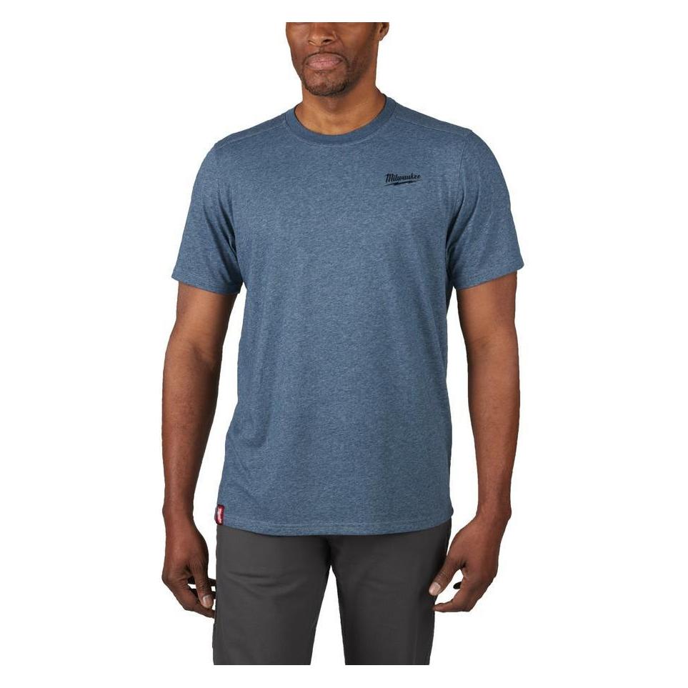 GCS Kurzarm-T-Shirt - Blau Htssblu-Xl (XL) (985966)