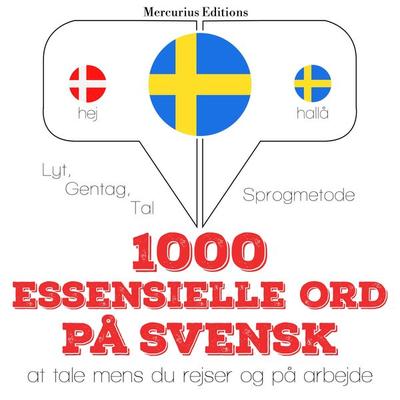 1000 essentielle ord på svensk - JM Gardner, Audio, 9782821128019