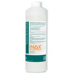 Inox Pool Booster Pooldesinfektion 1 L Wasserdesinfektion sicherer Schutz vor Bakterien und Algen, lange Wirkung