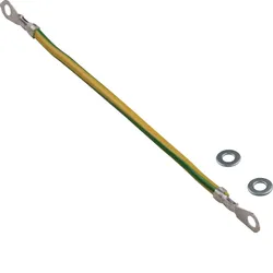 Hager AKZSA0135 Erdungsleitung zu Aufbodenkanal AK Länge 135mm grün-gelb