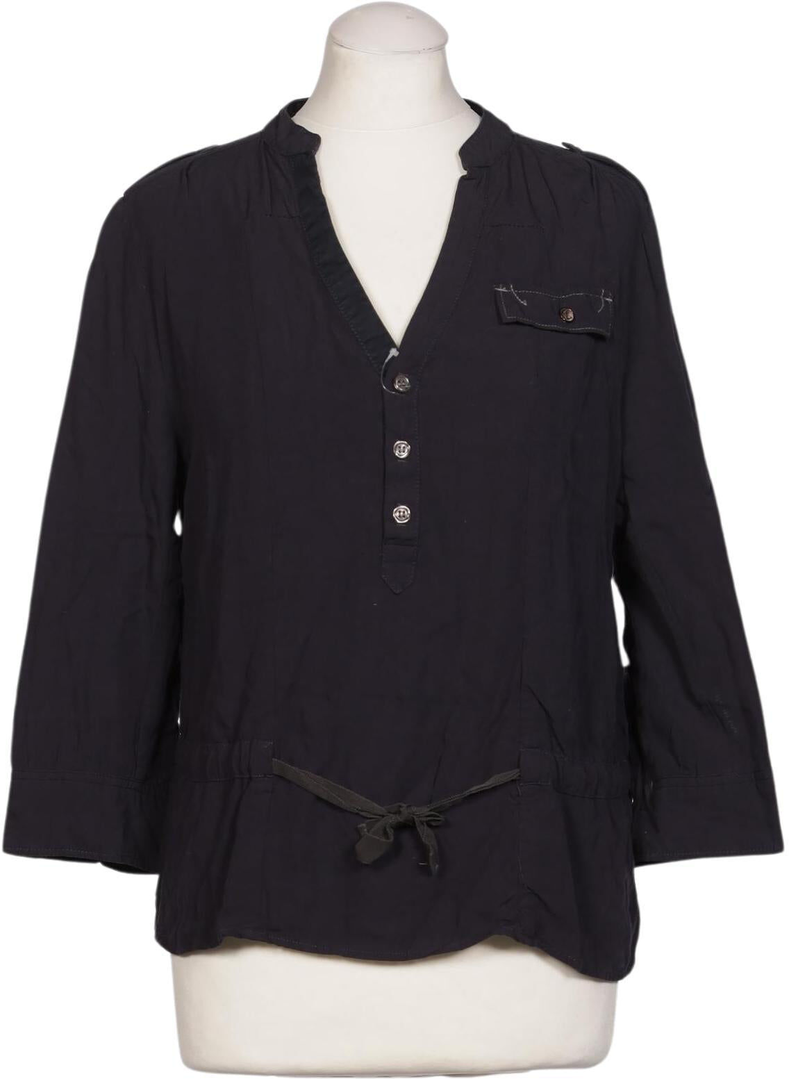 G Star RAW Damen Bluse, Marineblau, Gr. M, Viskose - Second Hand