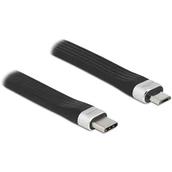4x Delock USB C — Micro USB B (0.14 m, USB 2.0), USB Kabel