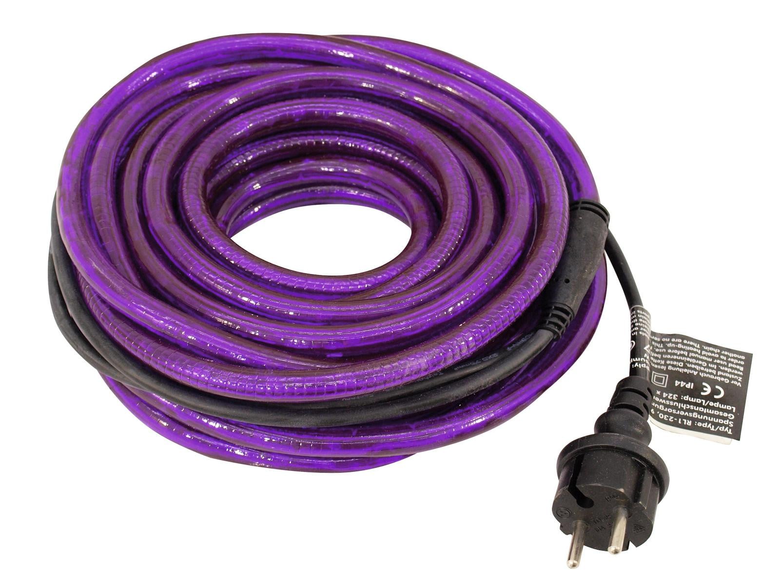 Eurolite Rubberlight RL1-230V paars 9 meter