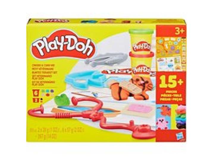 PLAY DOH Set de Vétérinaire Coloré / Set de Modelage et Construction (médecin vétérinaire)