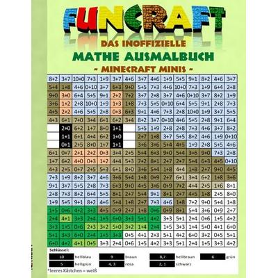 Funcraft - Das inoffizielle Mathe Ausmalbuch: Minecraft Minis (Cover Hase), Taschenbuch von Theo Taane, BoD – Books on Demand, 978-3-7347-8145-2