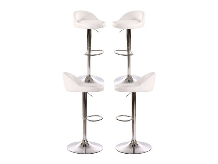 4er Set Cirkus Hocker - Weiß