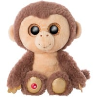 Glubschis Schlenker Affe Hobson, Kuscheltier braun/beige, Safari, 15 cm