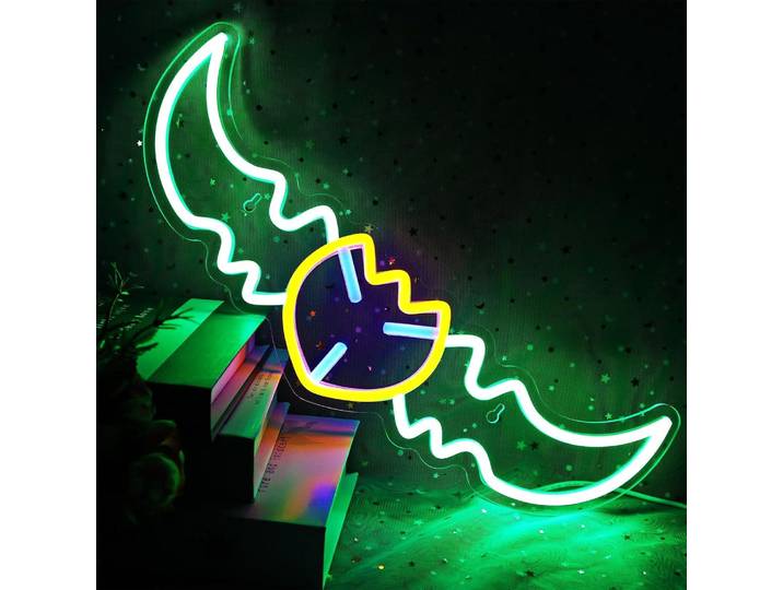 Enseigne néon générique « Cool Weapons Warglaive of Azzinoth », décoration murale lumineuse pour salle de jeux, chambre, salon, cadeaux pour hommes