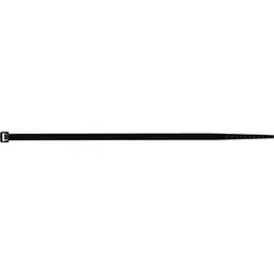 SAPISELCO 100x Kabelbinder Länge 200 mm Breite 3,5 mm schwarz - SEL.3.211