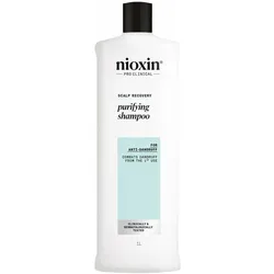 Nioxin, Shampoo, Scalp Recovery Anti-Schuppen Shampoo für trockene und juckende Kopfhaut 1000ml (Flüssiges Shampoo, 1000 ml)