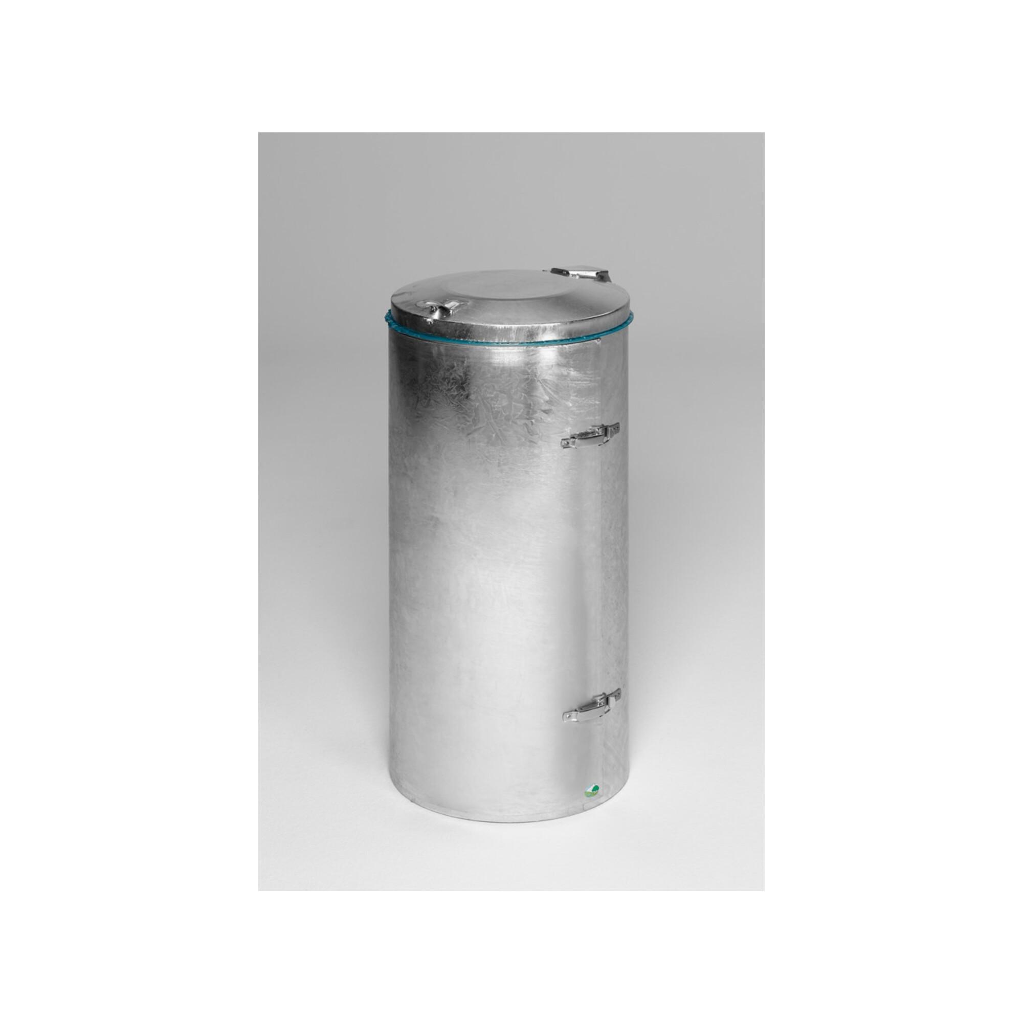 Abfallsammler-Einfachtür 120 l verz. H 980 mm ; VAR (1529)