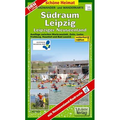 Radwander- und Wanderkarte Südraum Leipzig, Leipziger Neuseenland, Sonstige von Verlag Barthel, Barthel, A, 978-3-89591-213-9