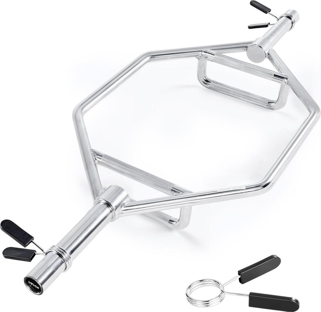 Trap Bar Hex Bar Barbell Weightlifting for Squat Shrug Deadlift 50 mm