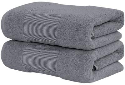 Modern Threads Air Cloud 2-Pack Oversized Bath Sheet Set