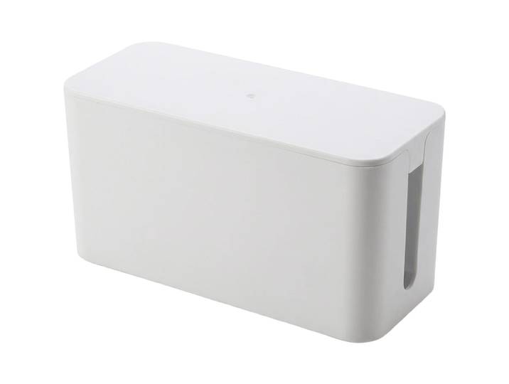 Kabelmanagement Box L, weiss