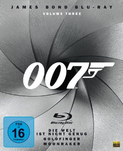 Sean Connery - James Bond - Box Vol. 3: Goldfinger/Moonraker/Die Welt ist nicht genug [Blu-ray] - Preis vom 03.10.2026 20:43:07 h