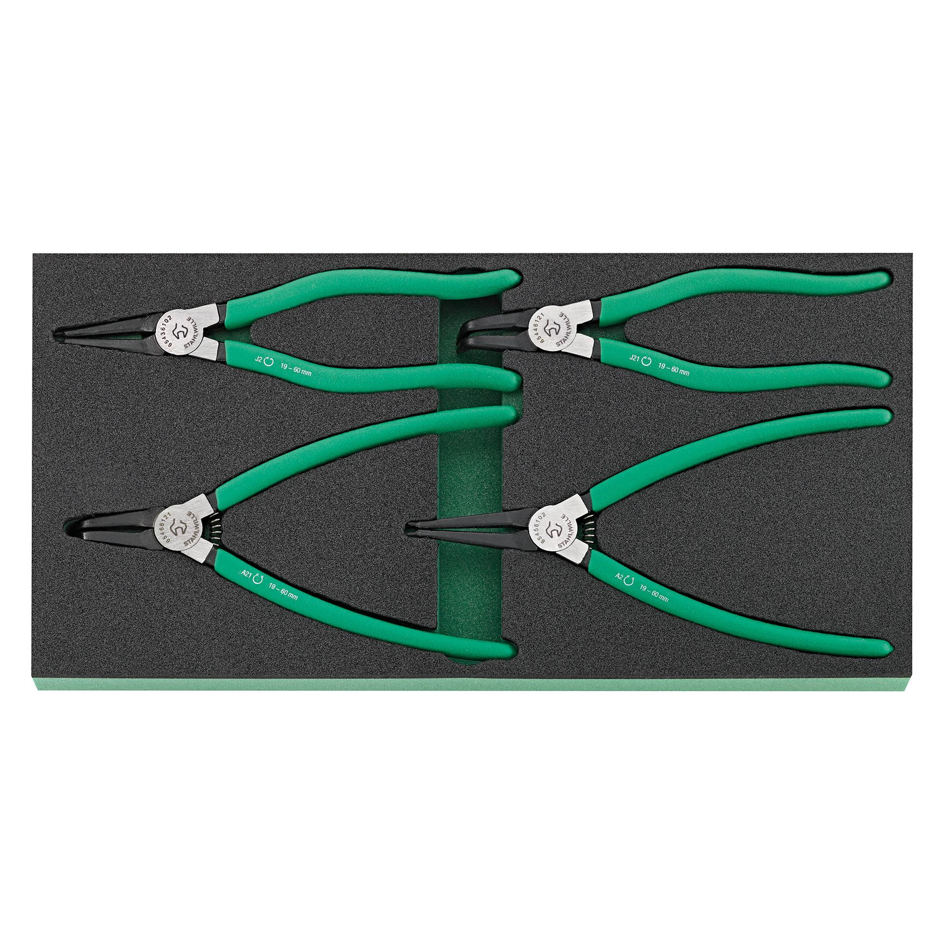 Stahlwille 4-teilig TCS Sortiment Sicherungszangen 96830273 (96830273)