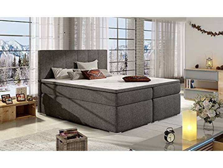 Best For Home Boxspringbett Bolero Bonellfederkern inkl. Topper 160x200 Sawana 05