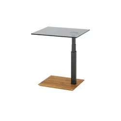 Beistelltisch   ¦ grau ¦ Maße (cm): B: 47 H: 47