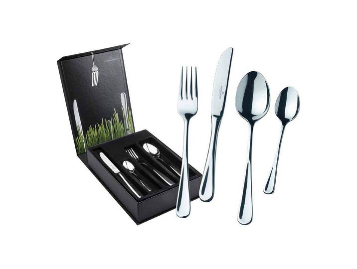 Picard & Wielpütz Solingen Besteck-Set Casino Tafelbesteck inkl. Besteckbox 24-tlg. (24-tlg), Metall, Spülmaschinengeeignet
