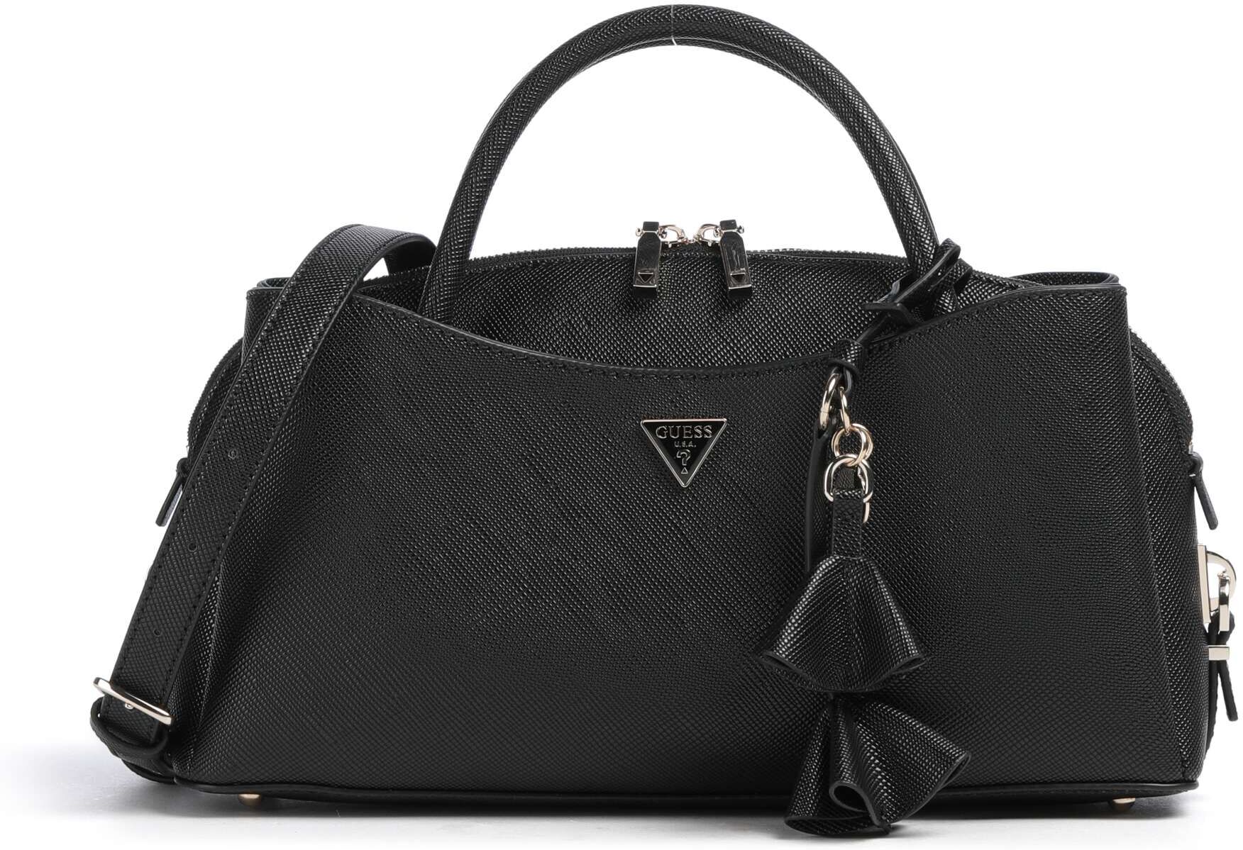 Guess Danielle Girlfriend Small Handtasche aus Leder, schwarz