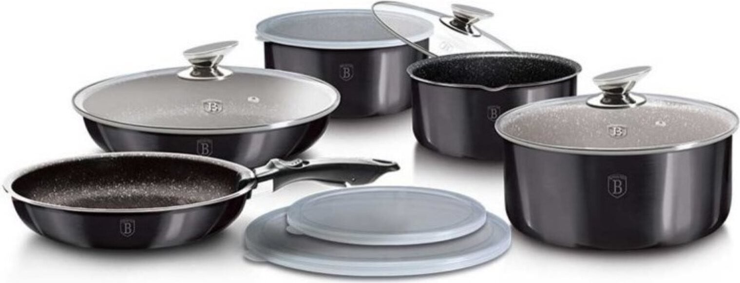 Berlinger Haus BH-6910 CARBON PRO Click&Cook pannenset