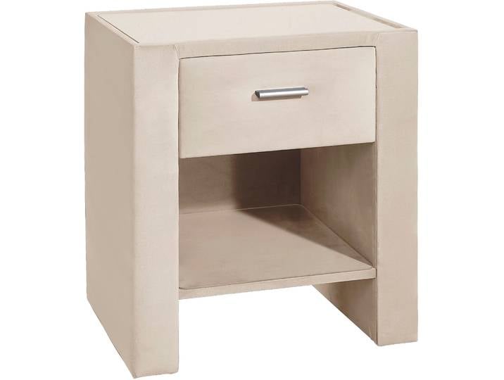 Nachttisch HOME AFFAIRE, beige, B:50cm H:61cm T:41cm, Tische, Nachttisch