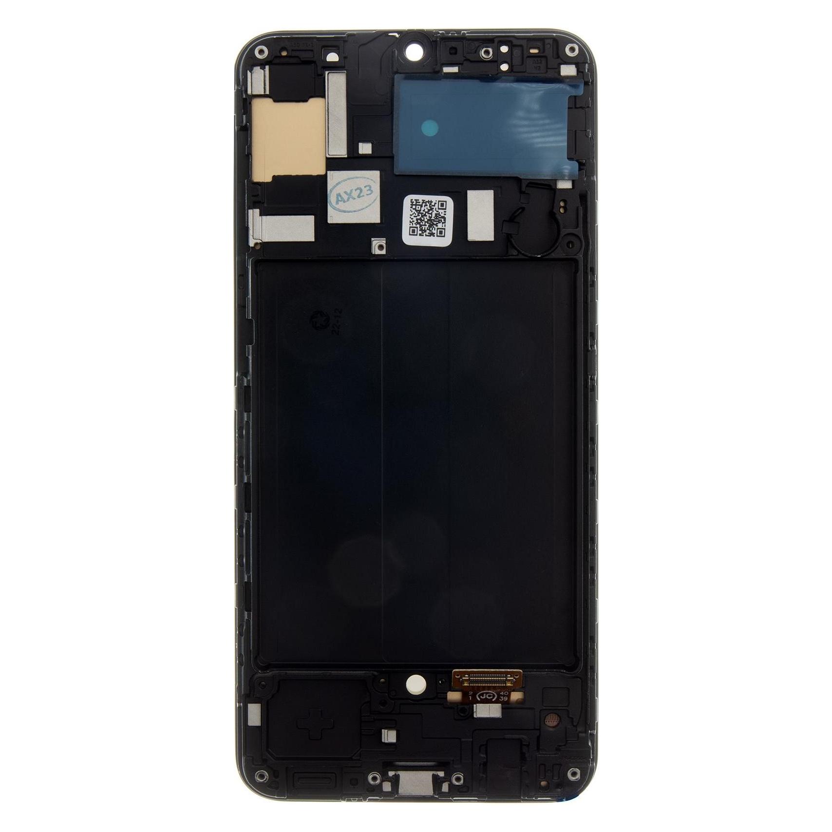 Samsung LCD display + Touch Unit + Front Cover for A505 Galaxy A50 Black (Display) (57983113277)