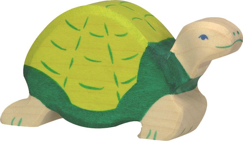 Holztiger Schildpad