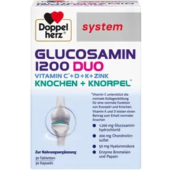 Doppelherz Glucosamin 1200 Duo system Ko 60 St