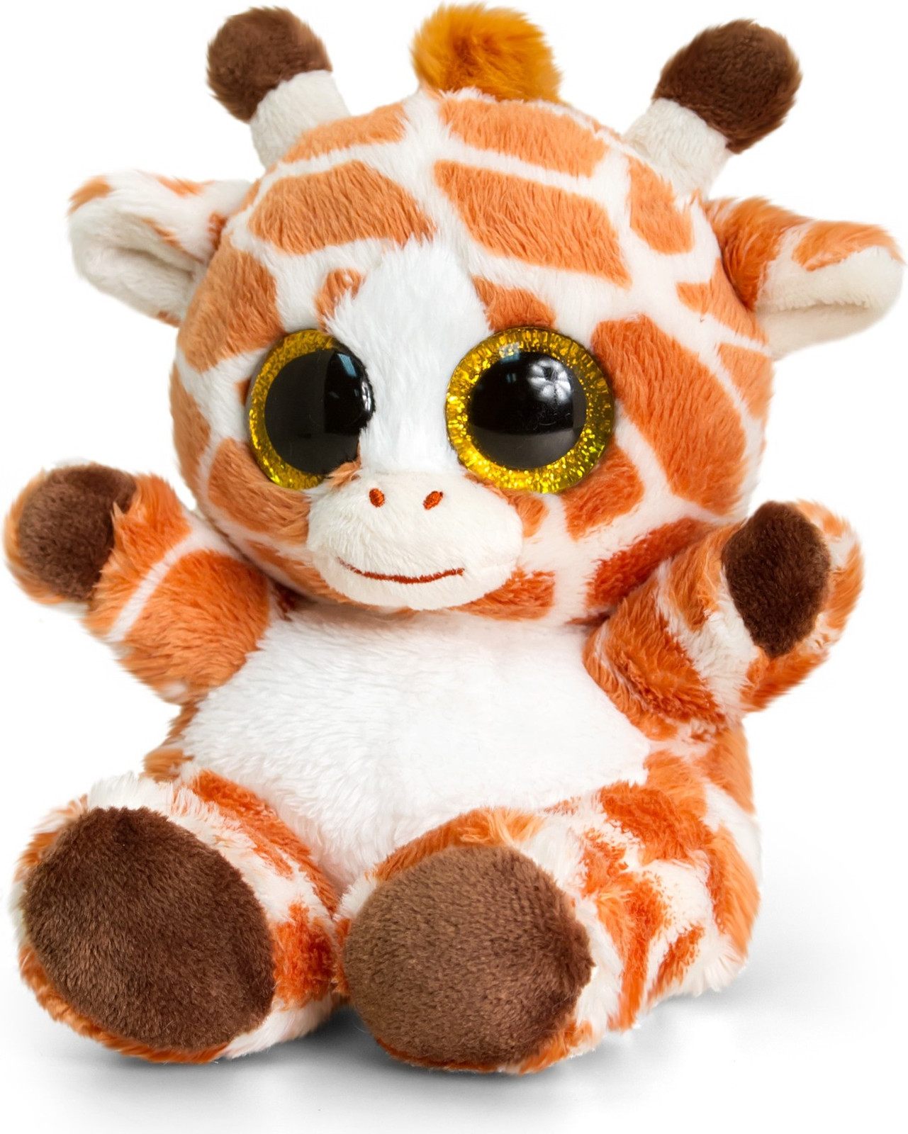 Keel Toys Mini Pluche Knuffel Giraffe, 15 cm