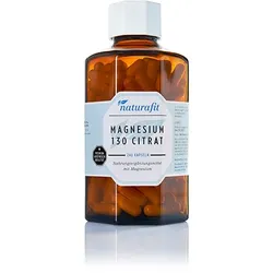 NATURAFIT Magnesium 130 Citr Kapseln 240 St