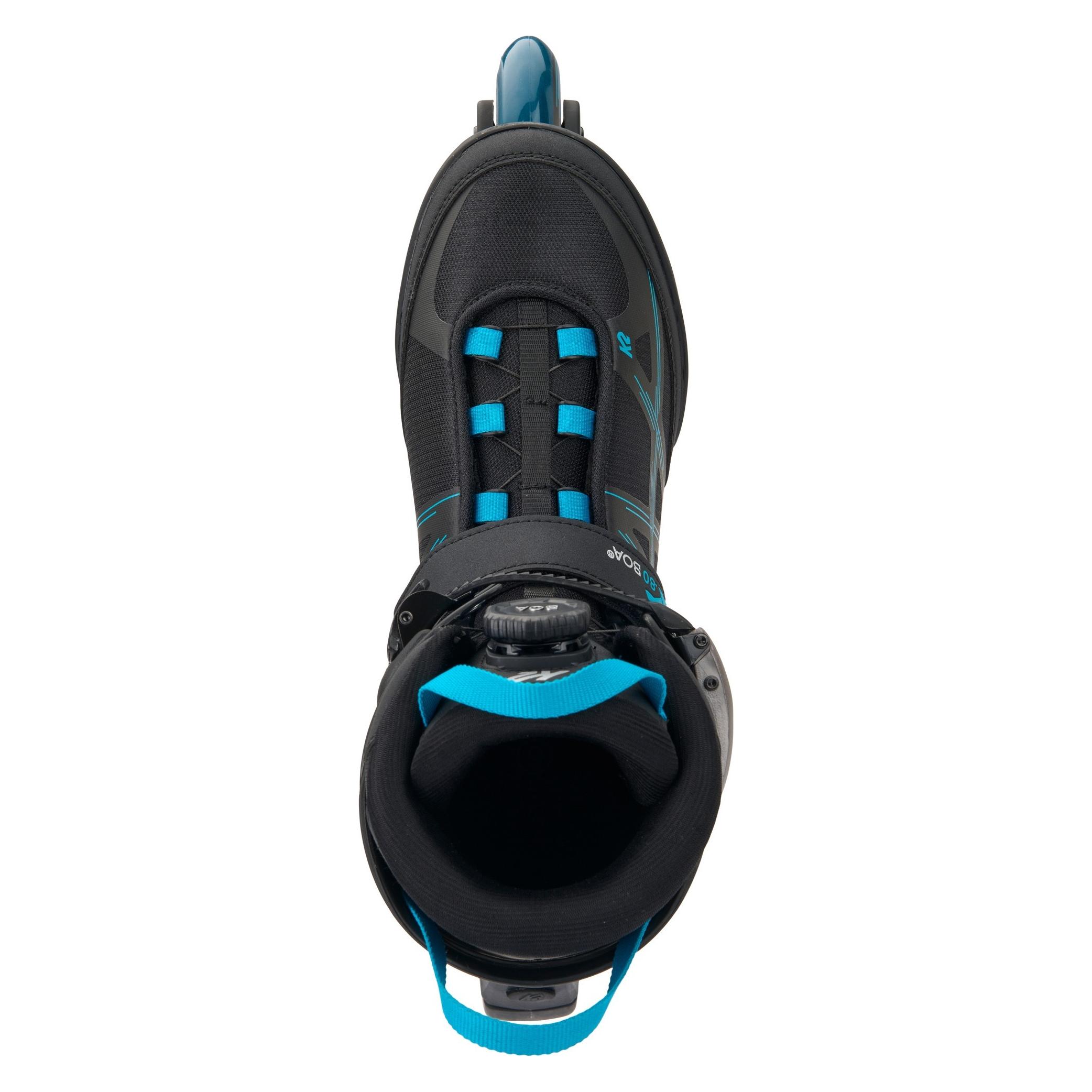 K2 F.I.T. 80 BOA,black - blue black - blue 7.5 (40) (30H0000-1-1)
